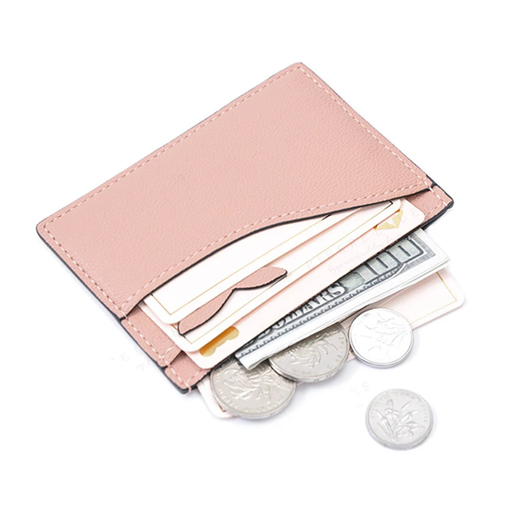 Women's Leather Wallet for Traveling Walking Camping
