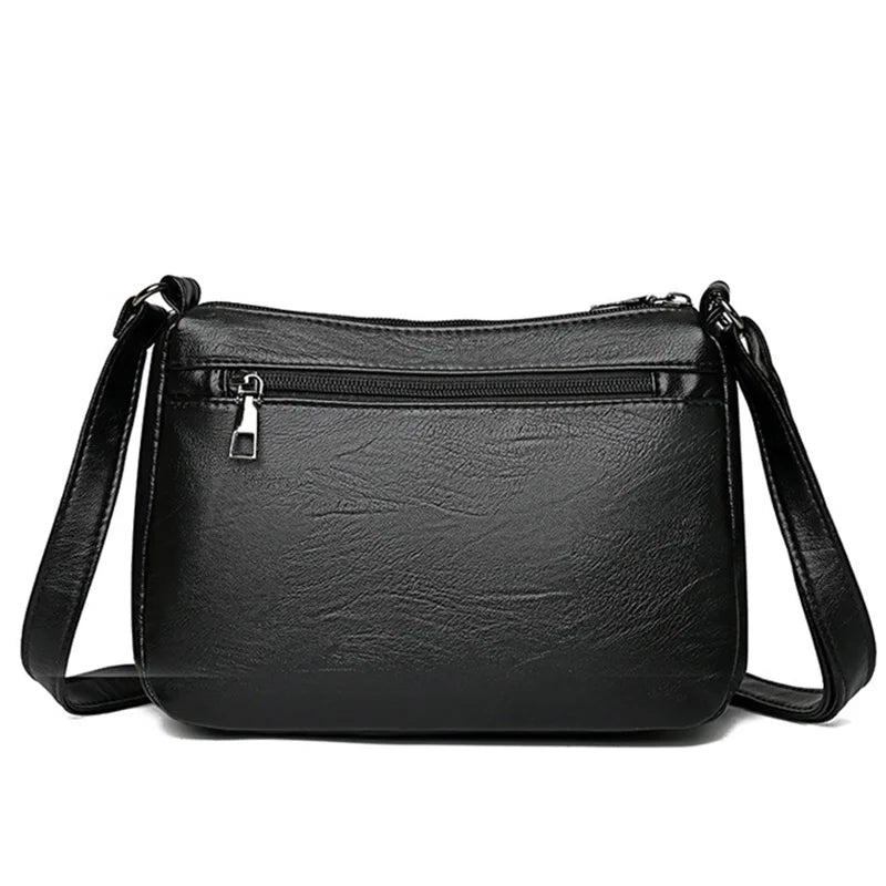 Women's PU Leather Handbag Shoulder Strap Flap