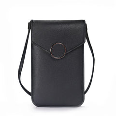 Women's Phone Purse Strap Wallets Smart Phone Shoulder Handbags Leather