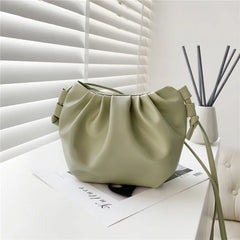 Women's Premium Shoulder Bag Mini Cloud Bag Wild Western Style Female Bag
