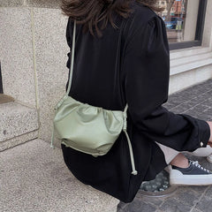 Women's Premium Shoulder Bag Mini Cloud Bag Wild Western Style Female Bag