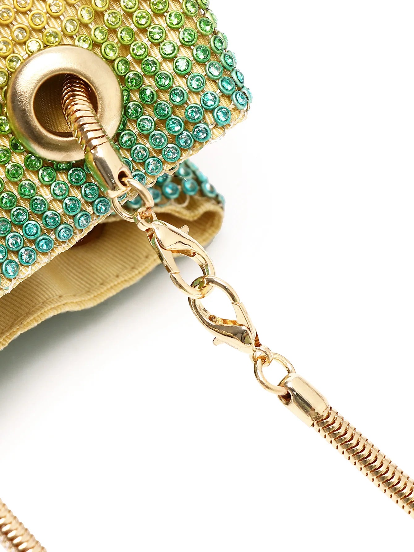 Rainbow Diamond Shoulder Bag Rhinestone Tote Crossbody Handbag