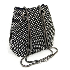 Rainbow Diamond Shoulder Bag Rhinestone Tote Crossbody Handbag