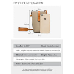 Retro Phone Bag Pouch Crossbody Bag