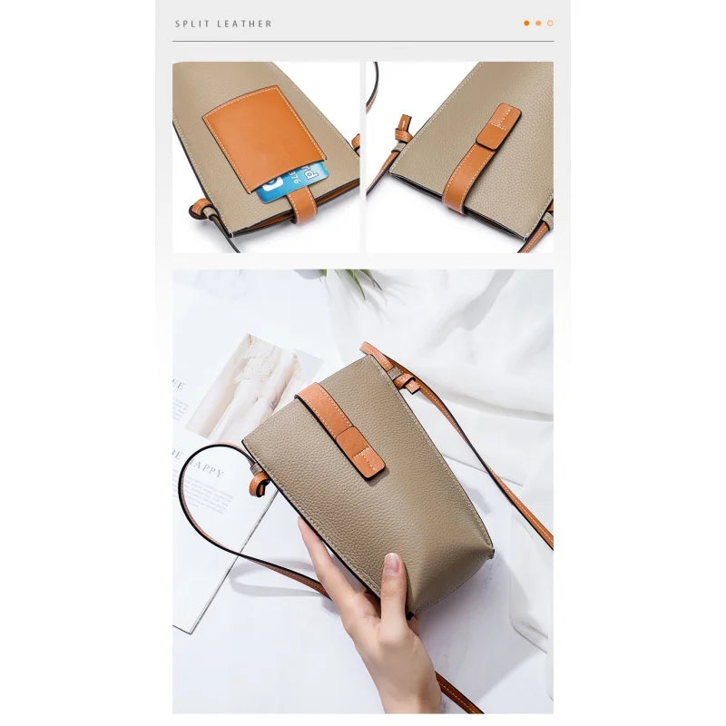 Retro Phone Bag Pouch Crossbody Bag