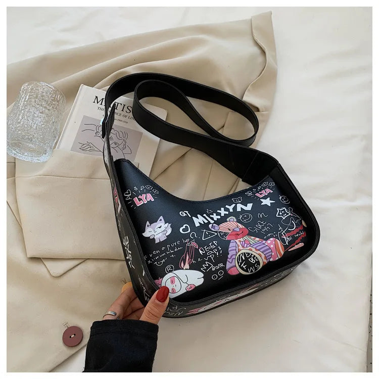 Women's Saddle Bags Pendant Single Shoulder Bag