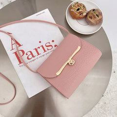 Women's Summer Shoulder Bag Candy Lock Buckle Handbag