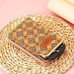 Women's Mini Crossbody Bag PU Multi-function Portable Solid