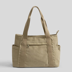 Vintage Canvas Shoulder Bag High-capacity Handbag