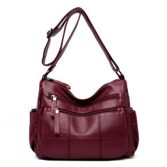 Leather Handbag Women Bags Shoulder Crossbodys Messenger Bags Purses
