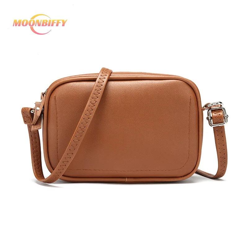 Women's Leather Shoulder Bags Messenger Handbags