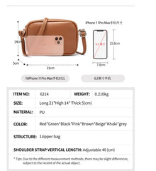 Women's Leather Shoulder Bags Messenger Handbags