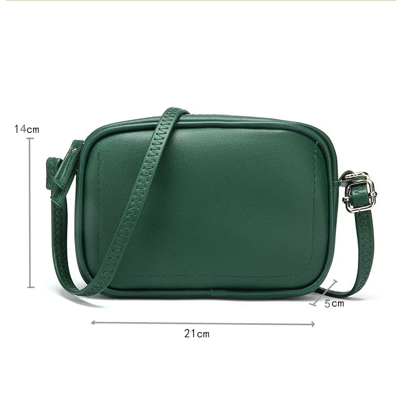 Women's Leather Shoulder Bags Messenger Handbags