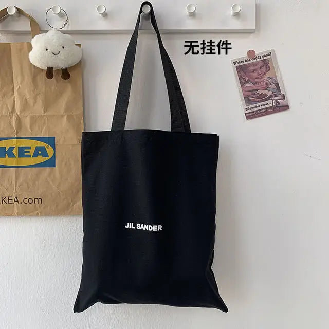 Women's Large Canvas Tote Bag Eco-Friendly Shoulder Shopper Handbag