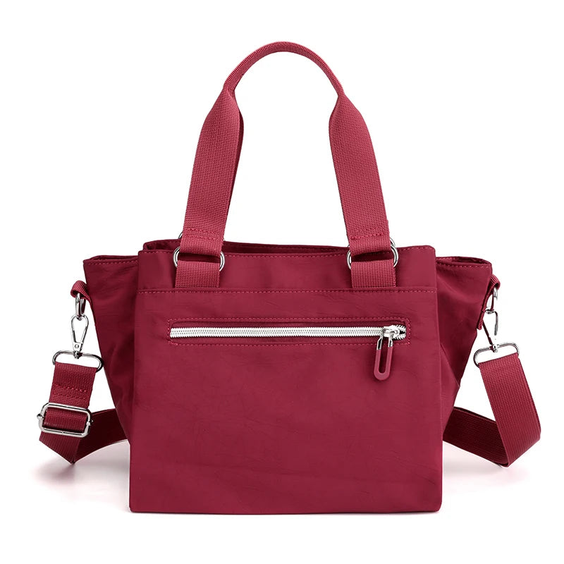 Women's Shoulder bag Top-Handle Handbag Nylon CrossBody Bag