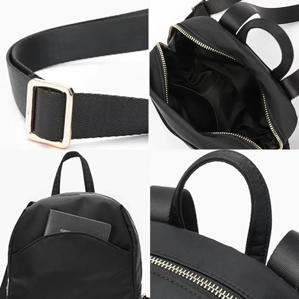 Women's Small Backpack Shoulders Bag IPad Back Pack Ladies