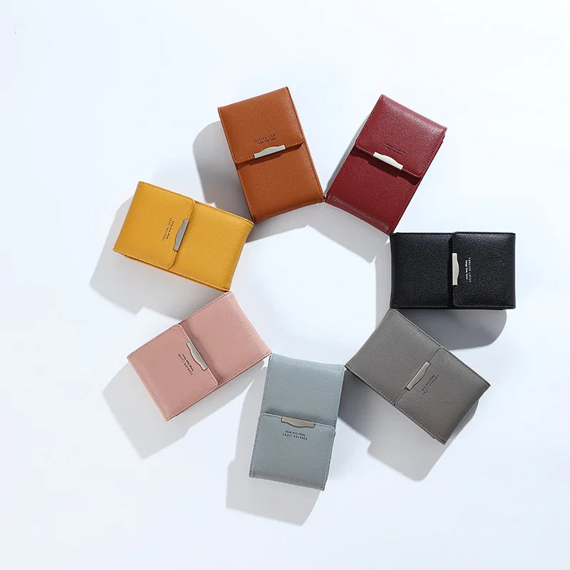 Women's Small Crossbody Shoulder Bags PU Leather Phone Pocket Bag