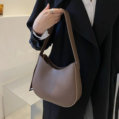 Women's Small Leather Shoulder Bag Cosmetic Purse