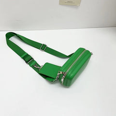 Women's Small Square Bag Zipper Crossbody Bag