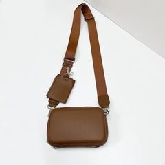 Women's Small Square Bag Zipper Crossbody Bag