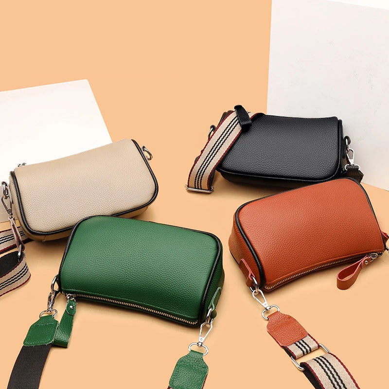 Stylish Large Leather Shoulder Bag for Women