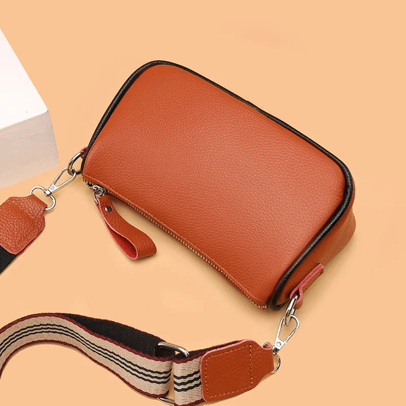 Stylish Large Leather Shoulder Bag for Women
