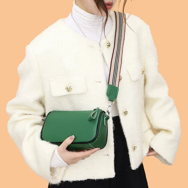 Stylish Large Leather Shoulder Bag for Women