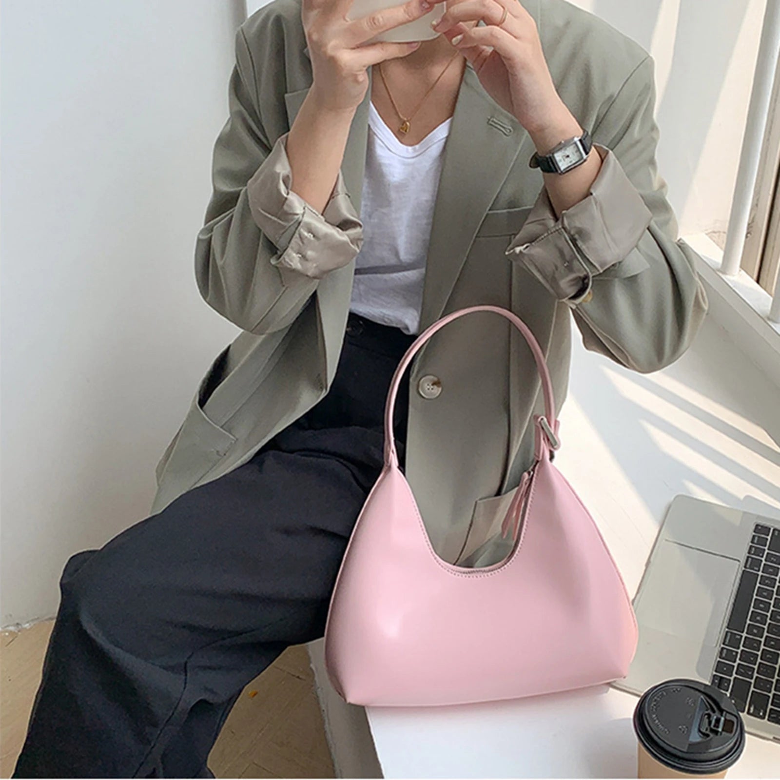 Women's Large Capacity Waterproof Shoulder Bag