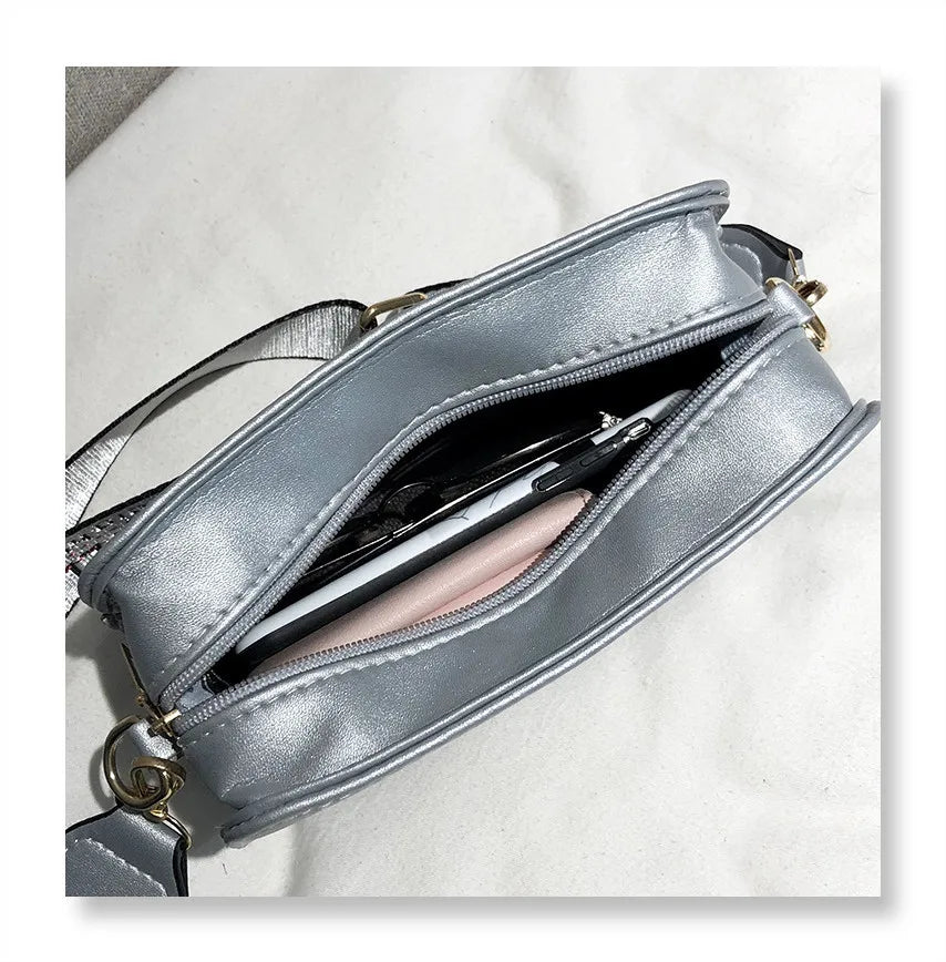 Women's Square Bag Shoulder Messenger Mini Small Square Bag