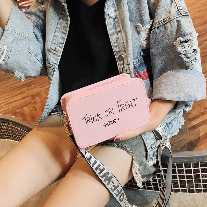 Women's Square Bag Shoulder Messenger Mini Small Square Bag