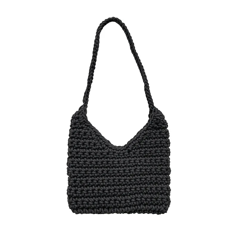 Women's Knitting Tote Bag Autumn Winter Handbag