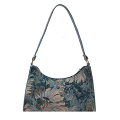 Women's Underarm Bags Autumn Oil Painting Shoulder Bag Handbags and Purses