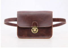 Women's Waist Bag Fanny Pack High PU Leather Belt Cell Phone Purse Travel Pouch
