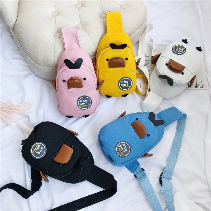 Women's Waist Bag Letter Fanny Pack PU Leather Female Belt Bag
