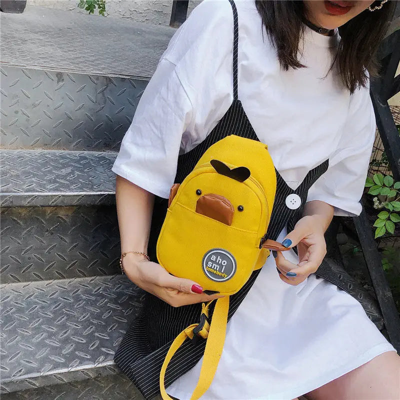 Women's Waist Bag Letter Fanny Pack PU Leather Female Belt Bag