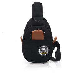 Women's Waist Bag Letter Fanny Pack PU Leather Female Belt Bag