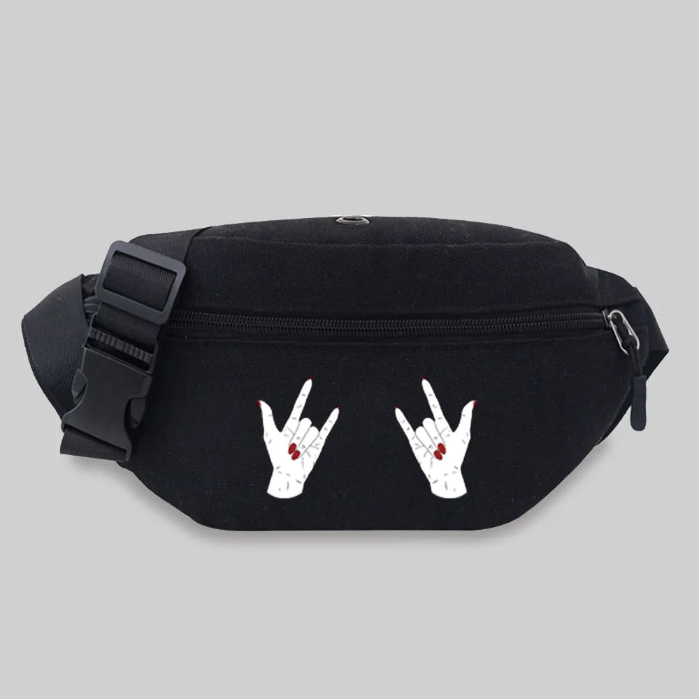 Outdoor Sport Crossbody Waist Bag for Women Men