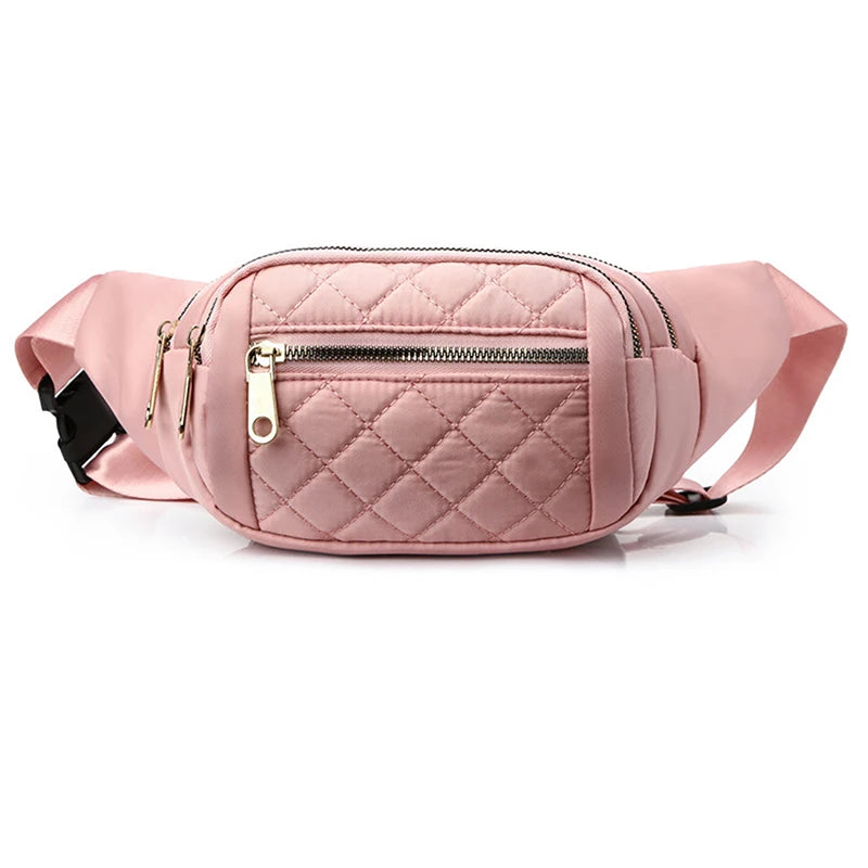 Women's Waist Bag Waterproof Belt Bag Crossbody Chest Fanny Pack