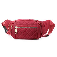 Women's Waterproof Waist Bag Crossbody Chest Bag
