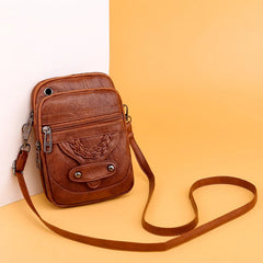 Women's Waist Bag PU Leather Shoulder Crossbody Chest Bag