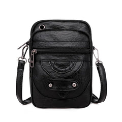 Women's Waist Bag PU Leather Shoulder Crossbody Chest Bag