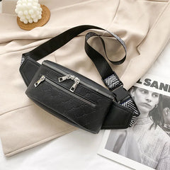 Women's Leather Waist Bag Fanny Pack Shoulder Crossbody Bags