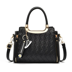 Large-capacity Women's Woven Shoulder Bag