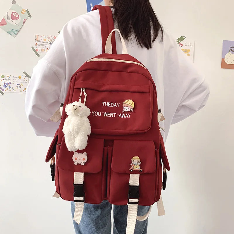 Stylish Women's Backpack - Travel, School, Waterproof