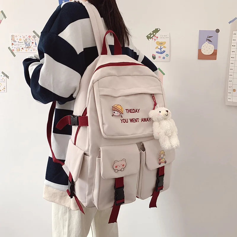 Stylish Women's Backpack - Travel, School, Waterproof