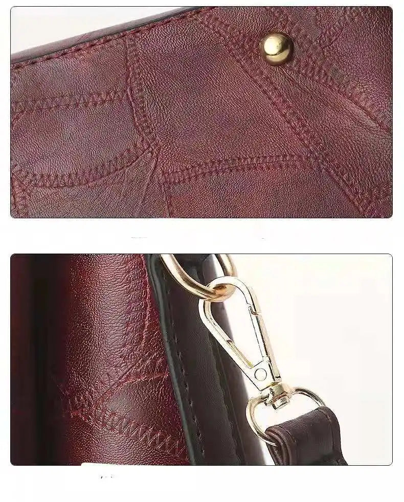 Autumn Winter Women's Large-Capacity Shoulder Handbag