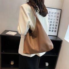 Women's Casual Leather Shoulder Bag Set
