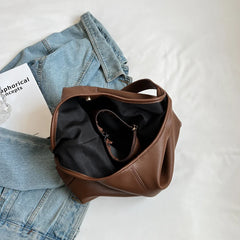 Women's Casual Leather Shoulder Bag Set