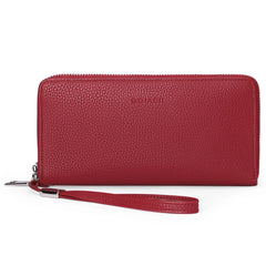 RFID Women's Long Wallet PU Handbag Large Capacity