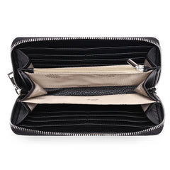 RFID Women's Long Wallet PU Handbag Large Capacity